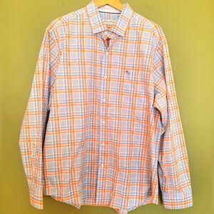Tommy Bahama “The Newport Coast” Men’s Plaid Shirt – Size L
